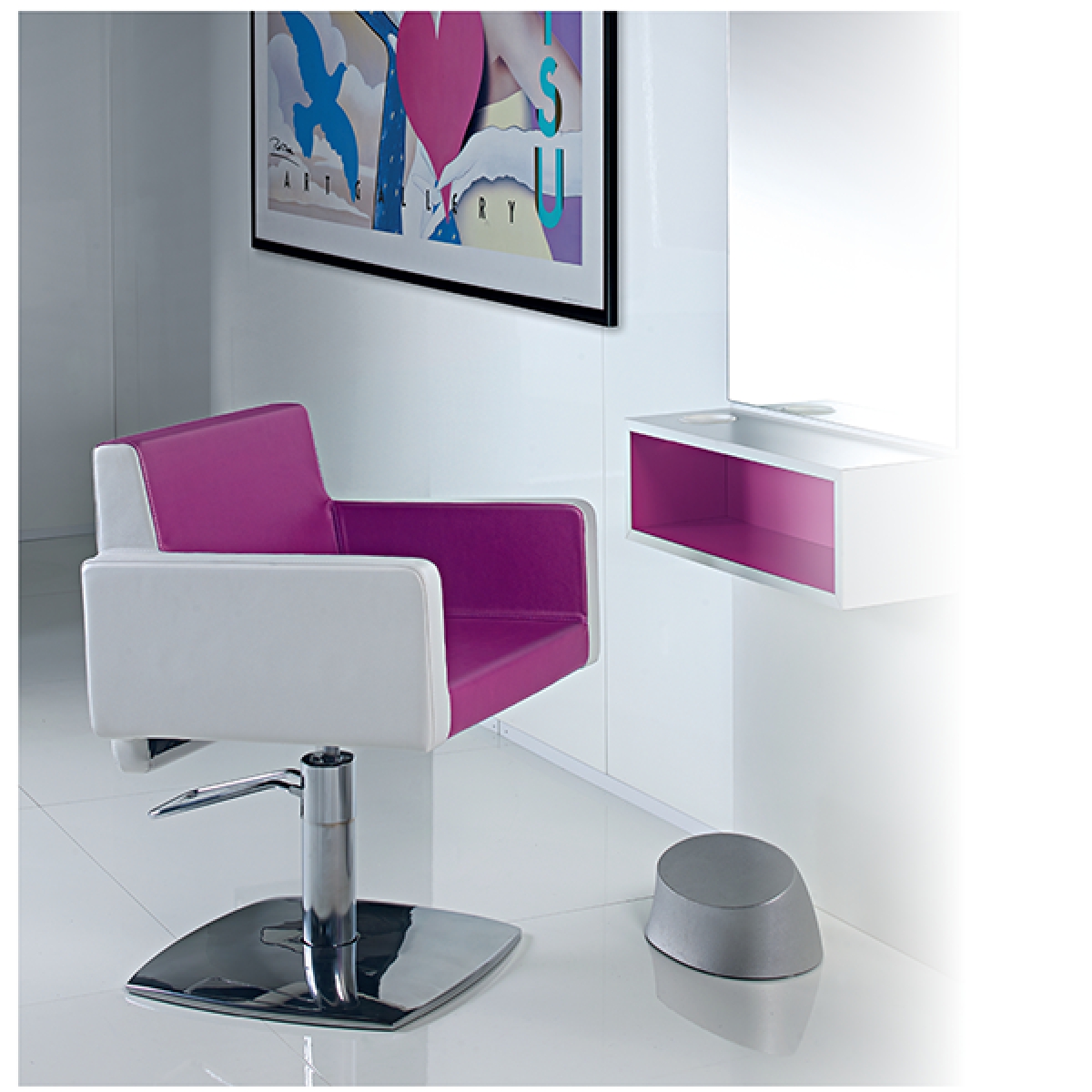 Ceriotti Eva Stylist Chair Regal Hair Salon Supply